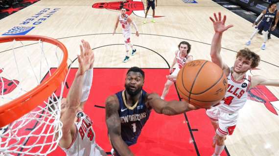 NBA - I Pelicans non demordono, e a Chicago se ne accorgono