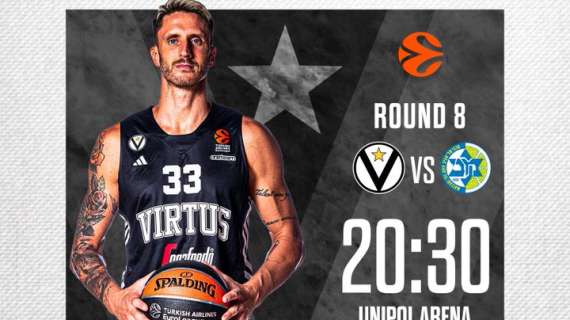 LIVE EL - Virtus Bologna vs Maccabi TA: dove in TV, preview, diretta