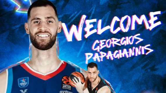 UFFICIALE EL - Georgios Papagiannis nuovo giocatore dell'Anadolu Efes