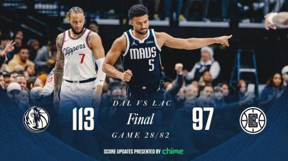 NBA - Quentin Grimes e i Mavs vincono la seconda partita contro i Clippers