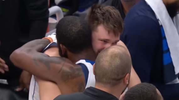 Luka Doncic e il bel messaggio all'amico Kyrie Irving dopo l'infortunio 