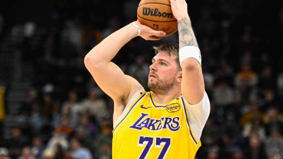 NBA - Nella notte di LBJ brilla anche Doncic: il quarto in maglia Lakers con 30+15 