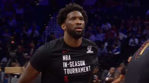 NBA - 76ers, prima assenza stagionale per Joel Embiid: salta i T'Wolves