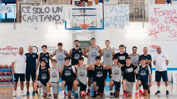 Serie B - Il Nuovo Basket Aquilano apre il raduno con il record di 9 atleti delle giovanili