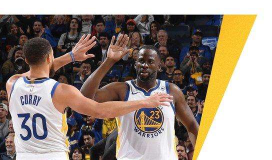 NBA - Nell'intensa commozione i Warriors superano gli Atlanta Hawks