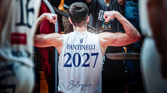 UFFICIALE A2 - Fortitudo Bologna, capitan Fantinelli fino al 2027