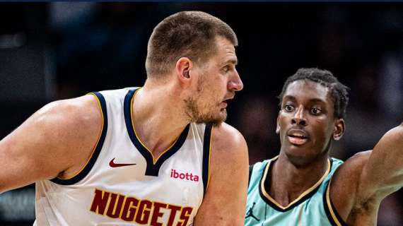 NBA - Anche a Charlotte Nikola Jokic salva la buccia ai Nuggets