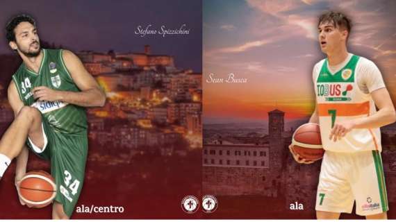 Serie B - A Ferentino arrivano Sean Busca e Stefano Spizzichini