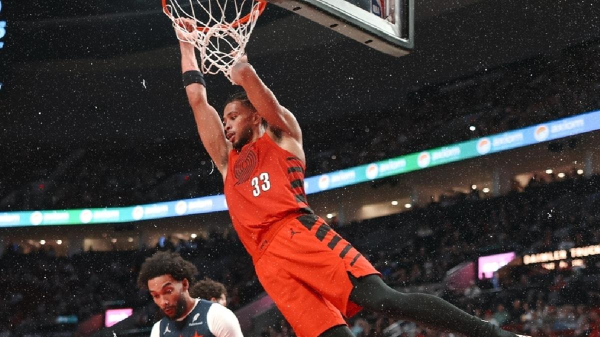 Camara trascina Portland e i Blazers dominano Washington