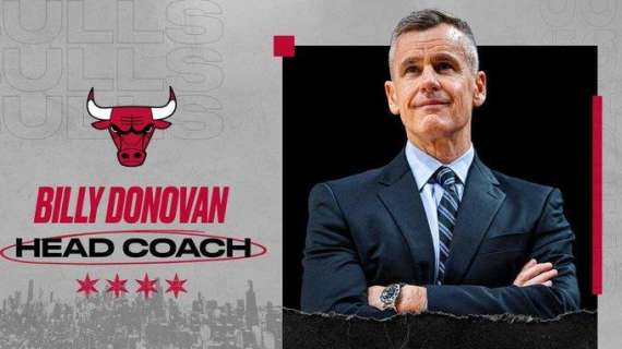 NBA - Il ricco contratto di Billy Donovan con i Chicago Bulls
