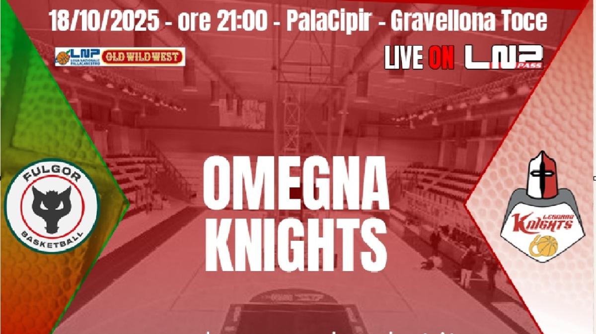 Serie B - Legnano Knights, al PalaCipir della Fulgor Omegna
