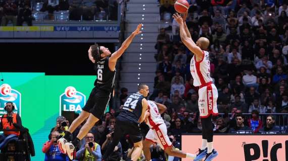 LIVE F8 - Olimpia Milano travolge la Virtus Bologna in pieno controllo