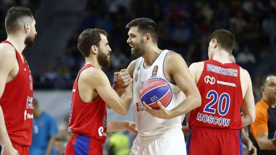 EuroLeague - Randolph e il Real castigano una cattiva serata del CSKA