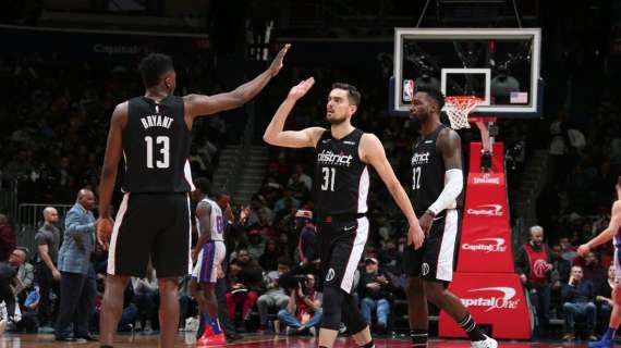 NBA - I Wizards agguantano i Pistons