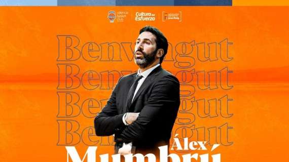 Álex Mumbrú new head coach of Valencia Basket