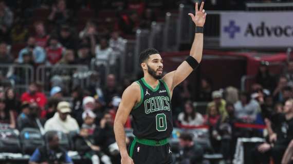 NBA - I Celtics di Tatum si vendicano dei Bulls allo United Center