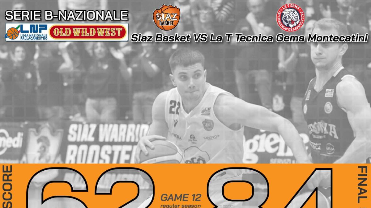 Serie B - T Gema Montecatini travolgente in casa della Siaz Piazza Armerina