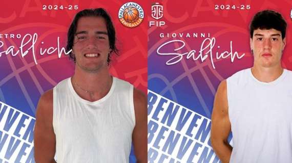 Serie B - Goldengas Giulianova, firmati Pietro e Giovanni Sablich