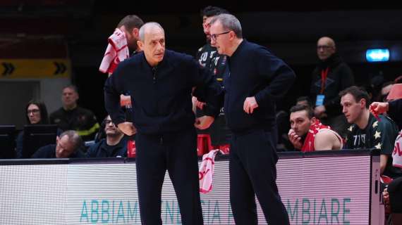 LBA F8 - Milano, Ettore Messina: "Coppa Italia trofeo importante, ora concentrati solo su Trento"