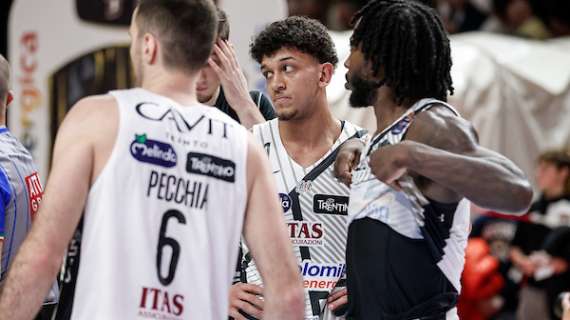 Tegola Aquila Trento, tre settimane di stop per Quinn Ellis