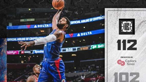 NBA - Solo nell'ultimo quarto i Clippers hanno ragione dei Chicago Bulls