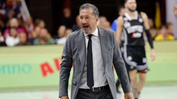 LBA - Luca Banchi dopo Trapani: «Mi porto a casa con soddisfazione gli ultimi tre minuti di gara»