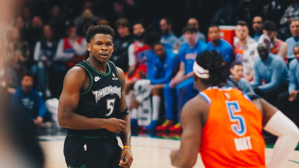 Wolves travolgenti: Edwards e Gobert soffocano i Thunder fin dalla palla a due