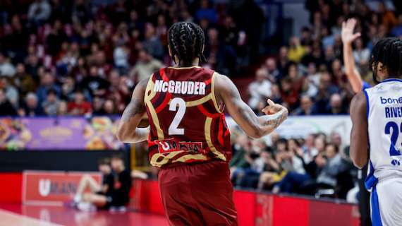 Reyer Venezia, domani in campo con l'Hapoel anche Rodney McGruder 