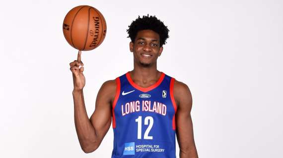 GLeague - Paul Eboua fa il suo esordio con i Long Island Nets