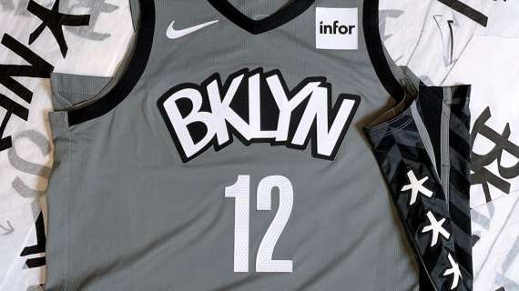 NBA - La nuova maglia griffata "Statement" dei Brooklyn Nets