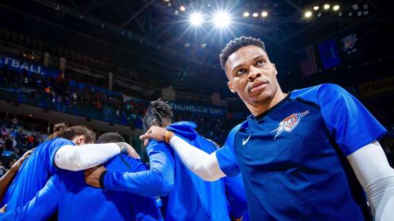 NBA - Westbrook fa tripla doppia: ai T'Wolves non basta Towns, vittoria Thunder
