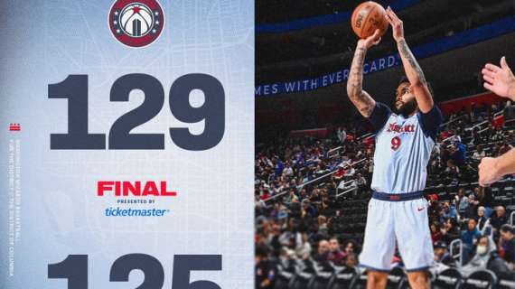 NBA - I Pistons si fanno sorprendere da indomiti Wizards a Detroit