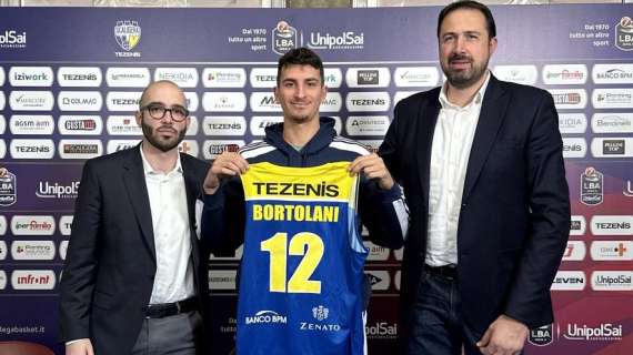 LBA - Tezenis, presentato Bortolani: "A Verona per riprendere un percorso"