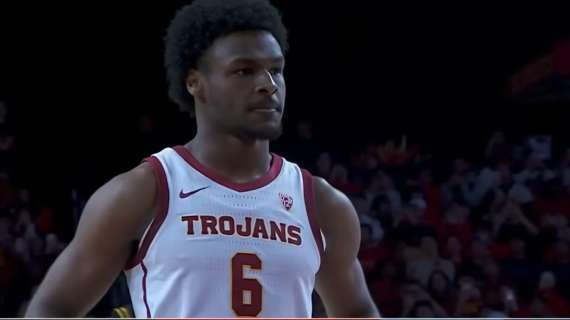 NBA - Bronny James fuori dai Mock Draft, LeBron: "Lasciate al ragazzo essere un ragazzo normale"