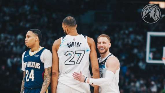 NBA - I Timberwolves ripartono con la rivincita sui Pelicans