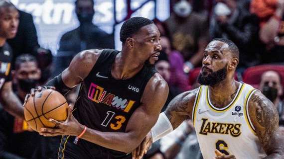 NBA - Lakers: senza successo la furiosa rimonta sui Miami Heat
