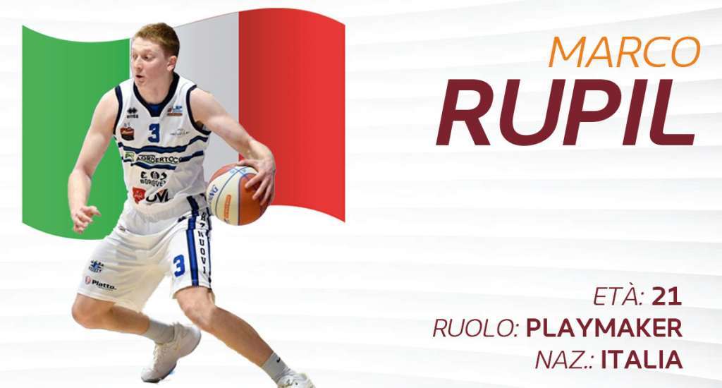 A2 - Pallacanestro Trapani annuncia la firma di Marco Rupil
