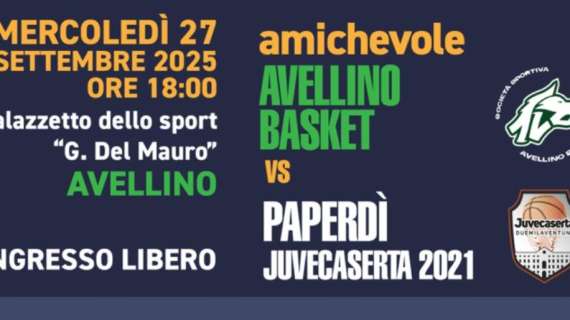 Ad ingresso libero l'amichevole tra Avellino e Juvecaserta del 27 agosto