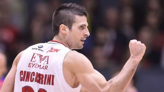 EuroLeague - Cinciarini deluso "Qualcuno vuole giocare uno contro cinque, e così perdiamo"