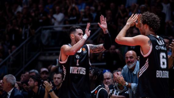 Virtus Bologna in partenza per Parigi: tornano a disposizione Vildoza e Diarra