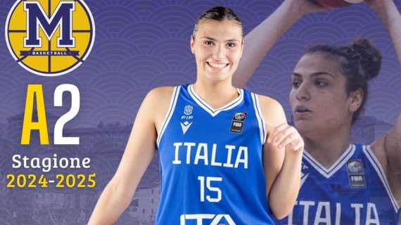 A2 F - Moncalieri Basketball, Ludovica Sammartino è gialloblù
