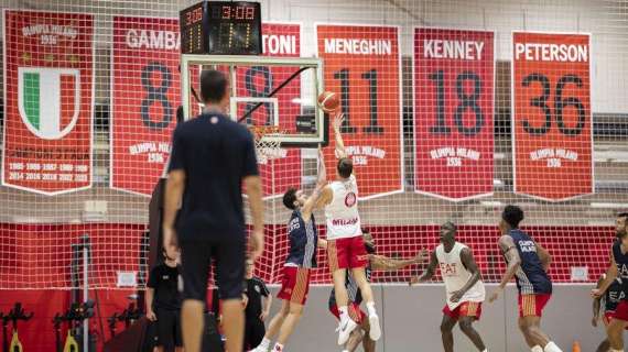 LBA - Varese verifica l'Olimpia Milano in uno squilibrato scrimmage a porte chiuse