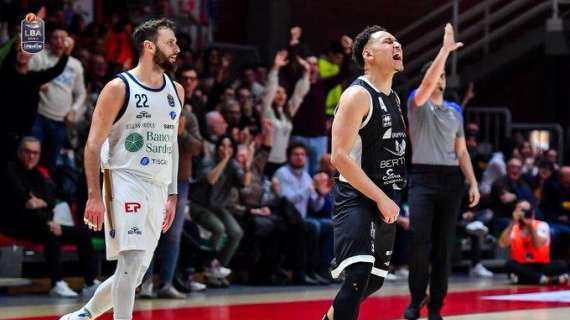 LIVE LBA - Derthona scappa nella ripresa, Sassari si incarta