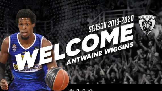 UFFICIALE BCL - PAOK, firmato Antwaine Wiggins