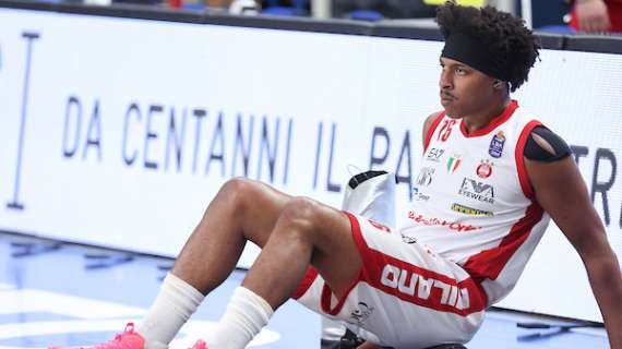 Olimpia, Zach LeDay rientra in campo nel secondo quarto