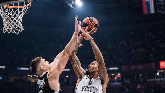 EL - Virtus, Clyburn all'intervallo: «Dobbiamo limitare i loro extra-possessi»