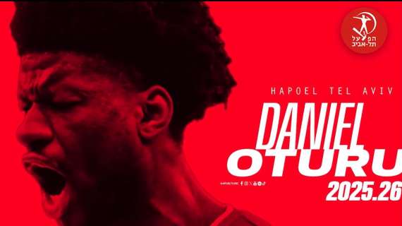 UFFICIALE EL - Hapoel Tel Aviv: dopo Bryant ecco anche Dan Oturu