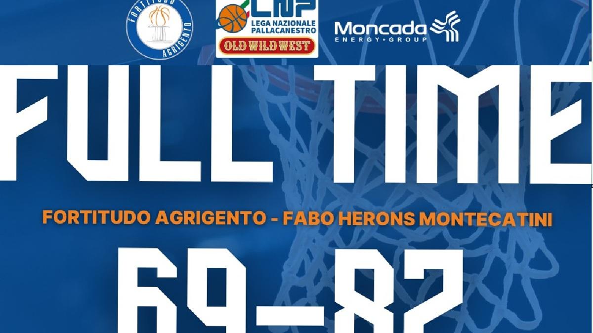 Serie B - Gli Herons Montecatini sbancano Agrigento