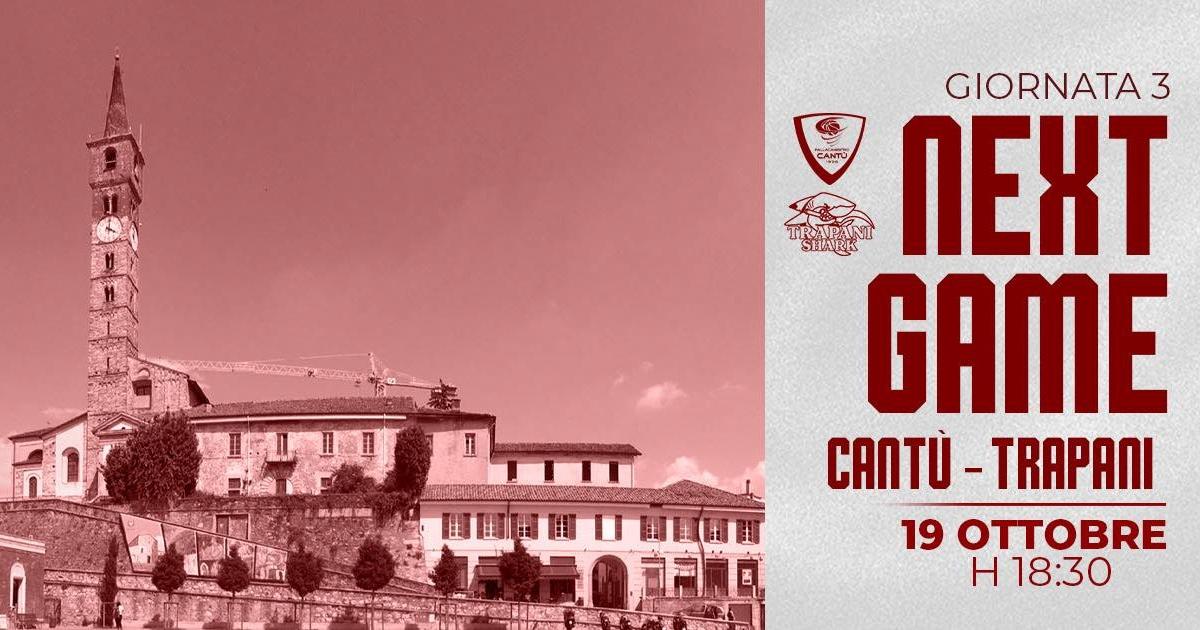 LIVE LBA | Pallacanestro Cantù vs Trapani Shark: dove in TV, preview, diretta