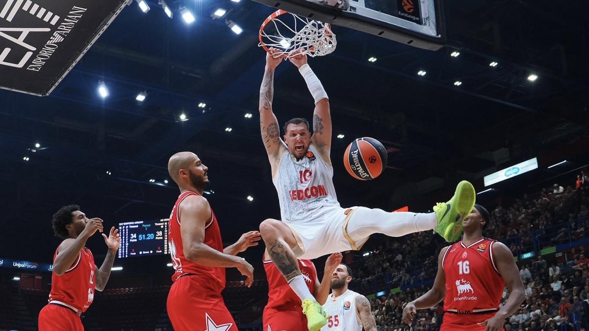 L’Olimpia Milano lotta con il cuore, ma non basta vince Monaco